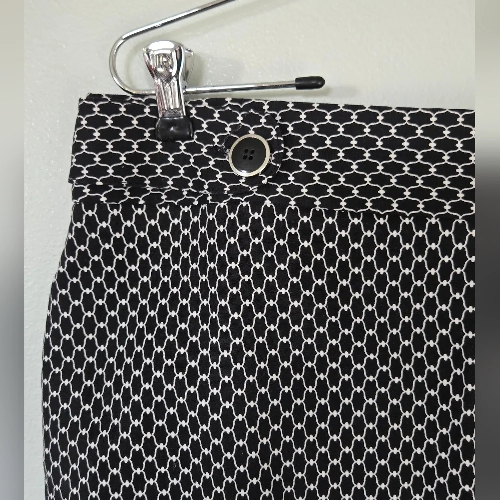 Rafaella Black Fitted Pencil Skirt Size 14